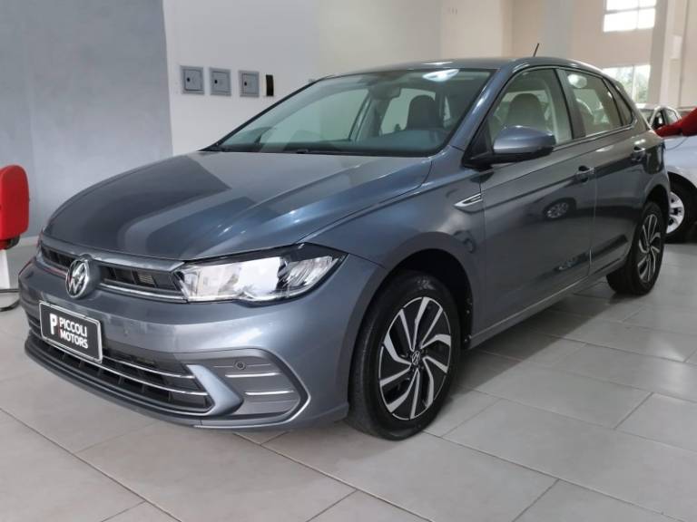 VOLKSWAGEN - POLO - 2023/2024 - Cinza - R$ 104.900,00